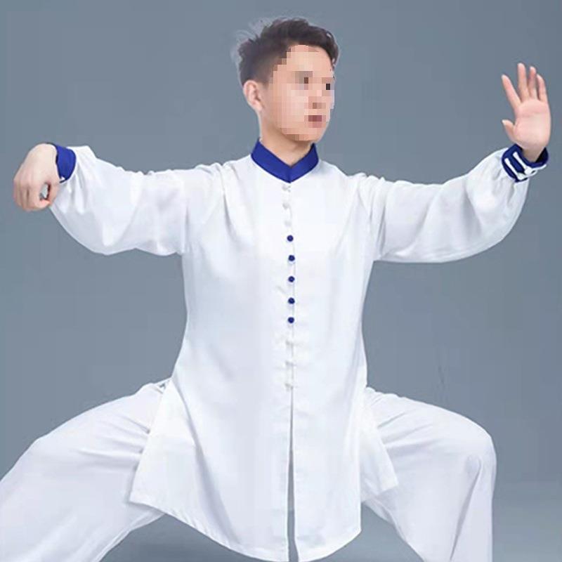太极服装女新款比赛表演太极拳练功服男太极服中长款春秋夏季