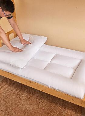 学床垫加厚上下铺折叠软QML垫上下单人儿童铺可宿生舍垫子工厂