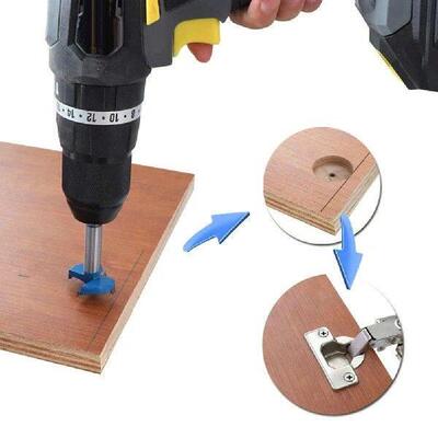 35mm Door Cabinet Guide Hinge Hole Drilling Jig Conceal