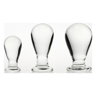 anus used masturbation made toy glass