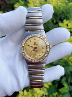 [9.8新]欧米茄星座原钻111.25.36.20.58.001自动机械35.5mm男表