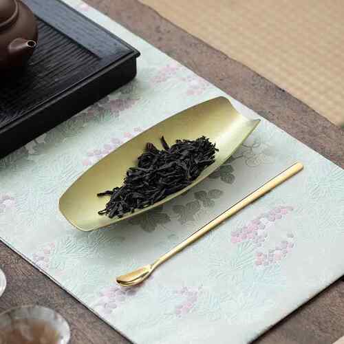 高端拨钛HNO制茶茶二件套则道配件中式赏茶荷茶勺投茶分茶器醒茶