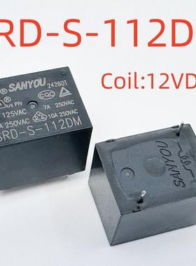 全新 4脚 10A 继电器 SRD-S-105/112/118/124DM/2/F/C1/P/L T73A