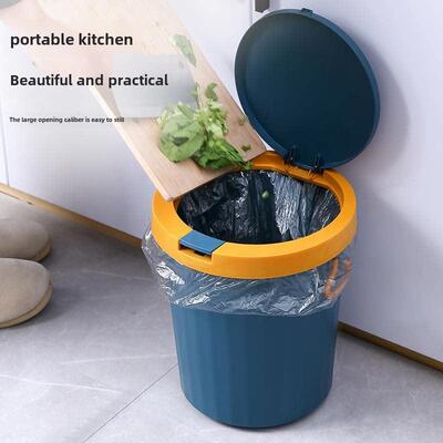 Garbage can toilet trash can kitchen Dustbin with cover bin