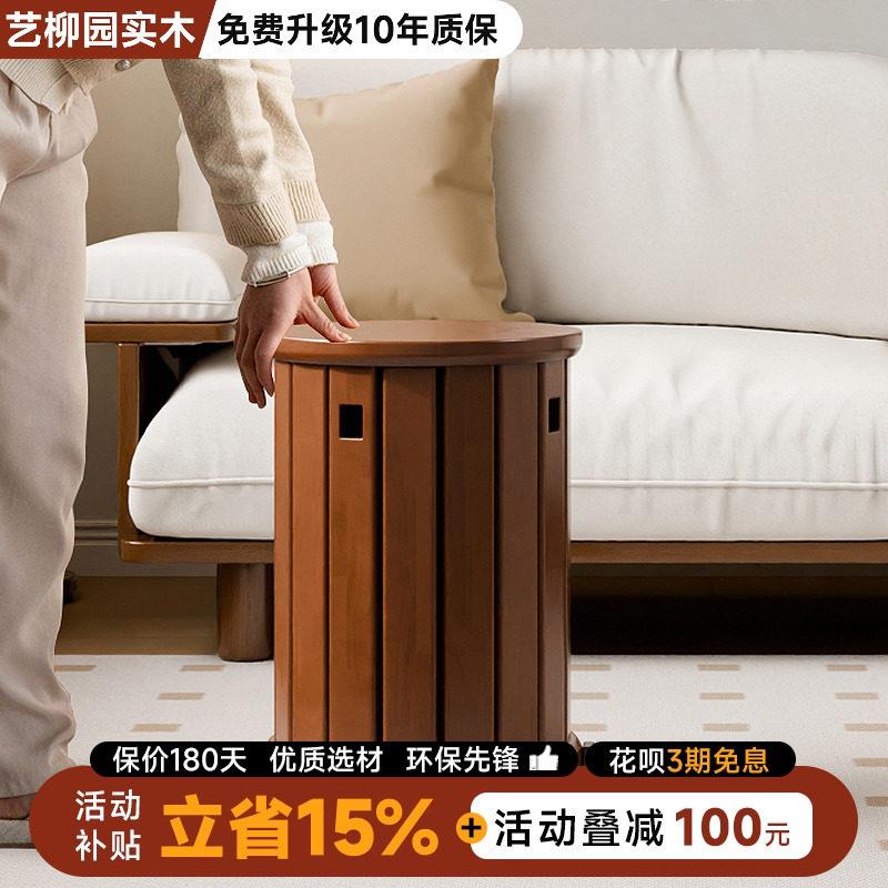 凳子可叠放实木凳家用圆凳客人备用凳饭厅餐桌凳板凳叠叠乐凳子
