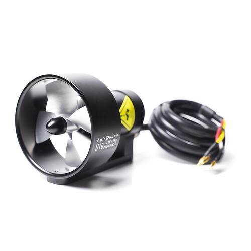 ApisQueen蜂王U10水下无刷推进器24V10Kg推力900W防水耐腐蚀金属