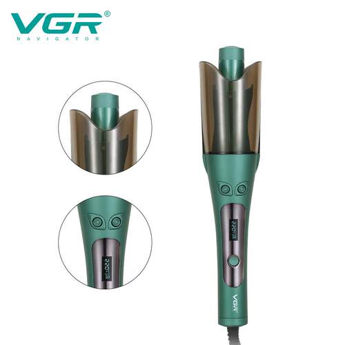 VGR583新款全自动家用卷发棒懒人神器电动旋转大波浪烫卷头发器