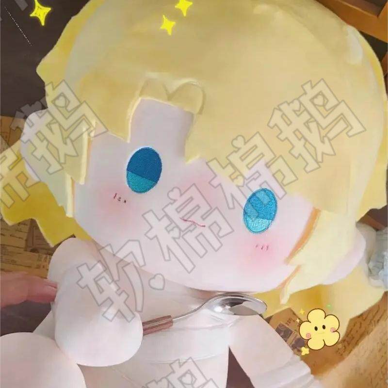 原创漫画人鱼陷落同人周边兰波属性40CM棉花娃娃毛绒可爱玩偶公仔
