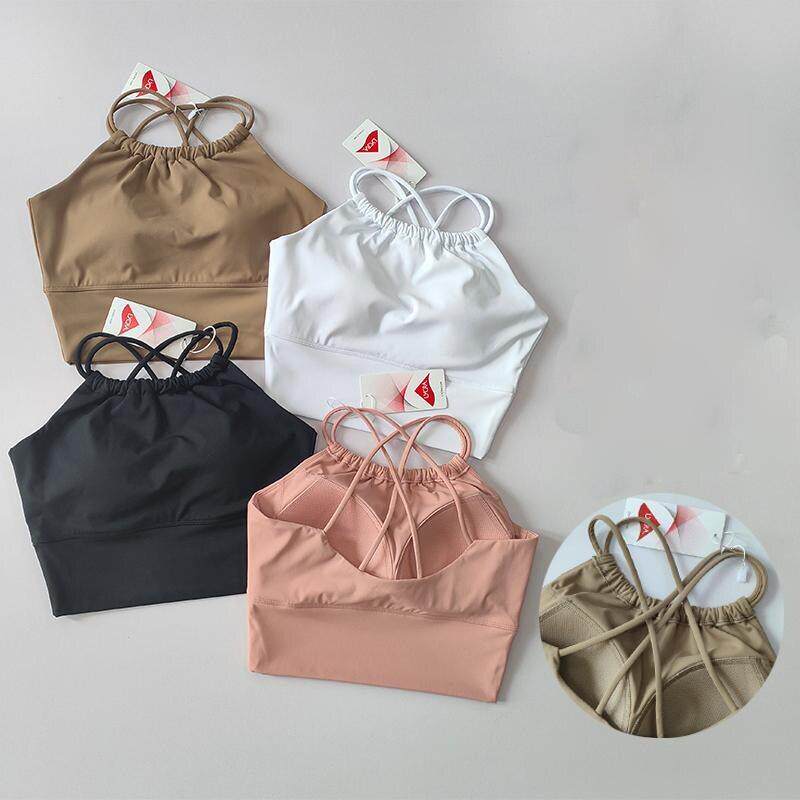 W 59783 Neckline Ruffle Sport Bra 运动内衣