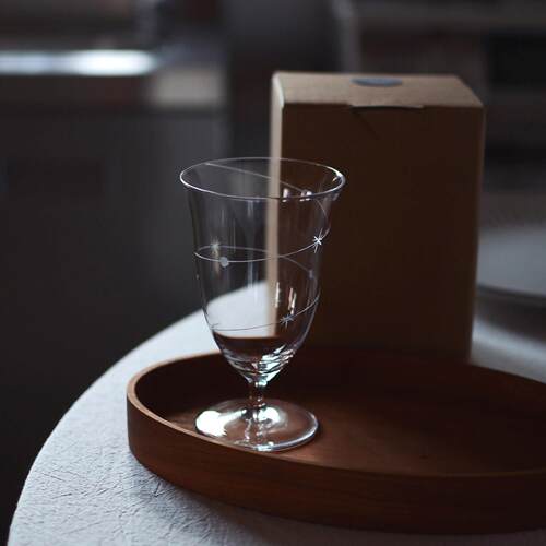 收集时光 Camus say 人工手刻 星轨玻璃杯 果汁咖啡杯 甜酒高脚杯