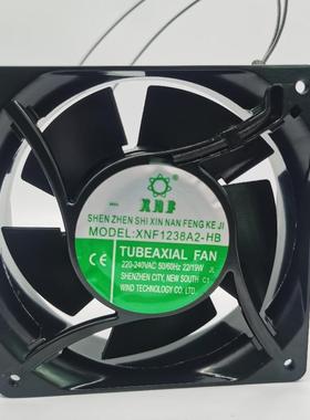 机械设备用1208AC223XDX高0V交流属金叶片温散热风扇