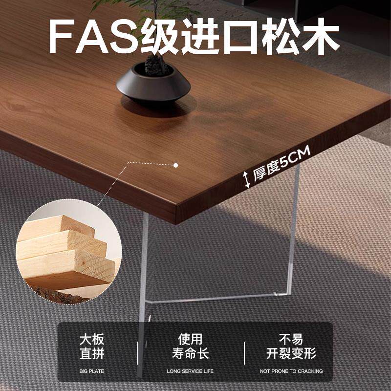 实木茶桌椅组合茶盘一体办公室泡茶桌子2025新款高端轻奢客厅茶台