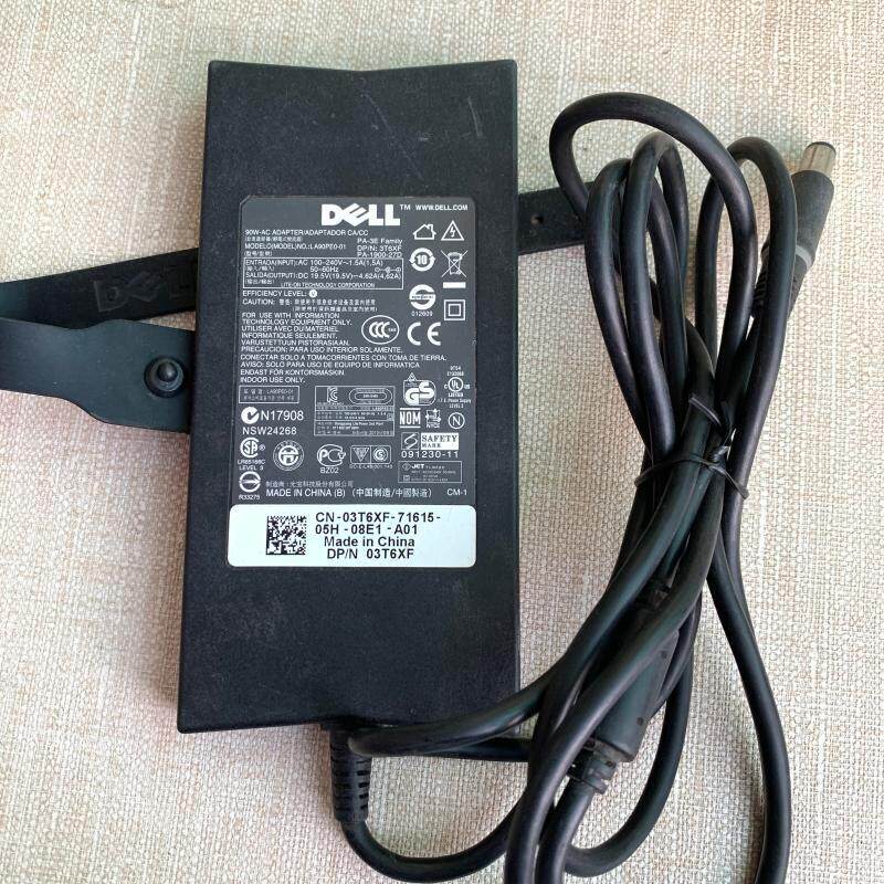 原装库存戴尔19.5V 4.62A笔记型电脑显示器电源配接器90W充电电线