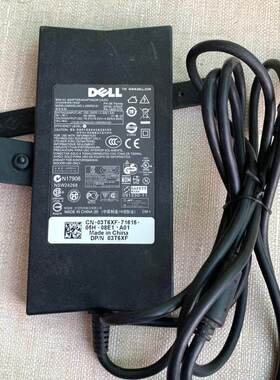 原装库存戴尔19.5V 4.62A笔记型电脑显示器电源配接器90W充电电线