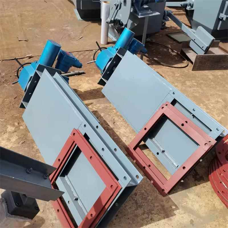 现货方形插阀板电动气动插板阀闸板阀污水阀电动渠道阀门