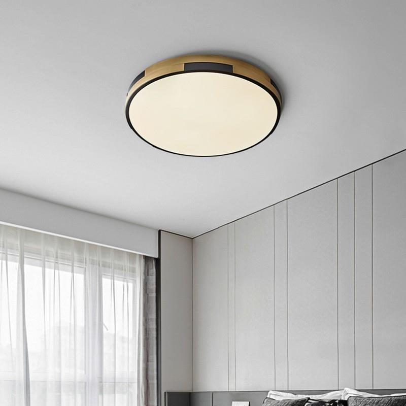 电商供货现代简约客厅吸顶灯餐厅主次卧室书房过道led极简全铜灯