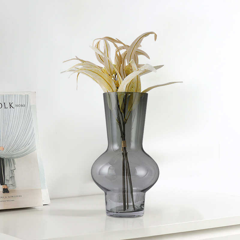 装饰品摆件家用客厅花瓶透明简约玻璃酒店客房家居电视柜玄关,家居饰品,花瓶,淘宝优惠券,粉丝福利购,淘宝优惠卷