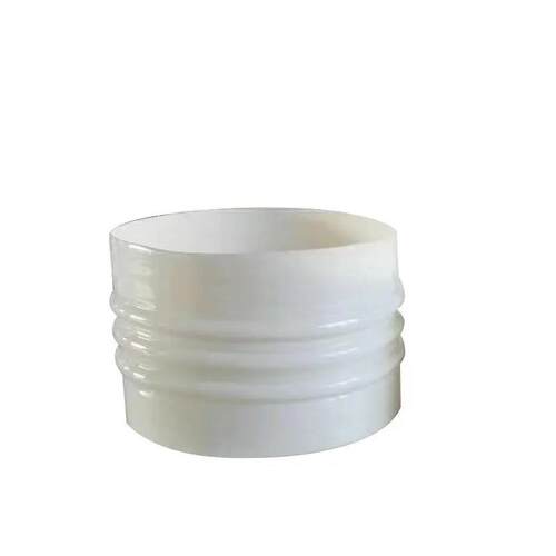 大口径硅胶管DN200DN300椭圆扁形硅胶软管半透明软连接耐压硅橡胶