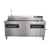 商用蔬菜清洗机洗菜机器大型果蔬气泡清洗机净菜加工自动化生产线