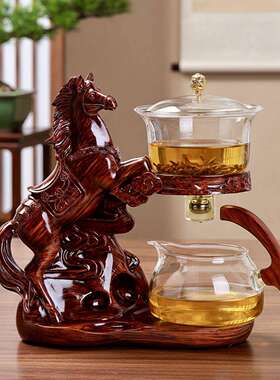 马人年茶具YUT泡茶专用功夫茶套装耐热玻璃泡茶高档懒自具动泡茶