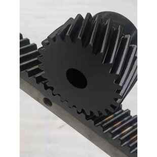 圆柱传动定做齿轮研磨 斜齿条 高频发黑高精度斜齿轮厂家直销定做