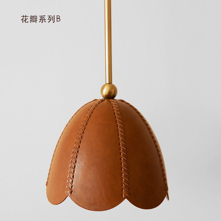 栖丨花瓣OYU吊灯厅卧夏客厅书房餐现代轻奢中室古法式复古氛围吊