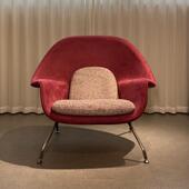 经典 丹麦创胎意休设计师盘子宫闲阳台单躺680人不锈钢布艺沙发配