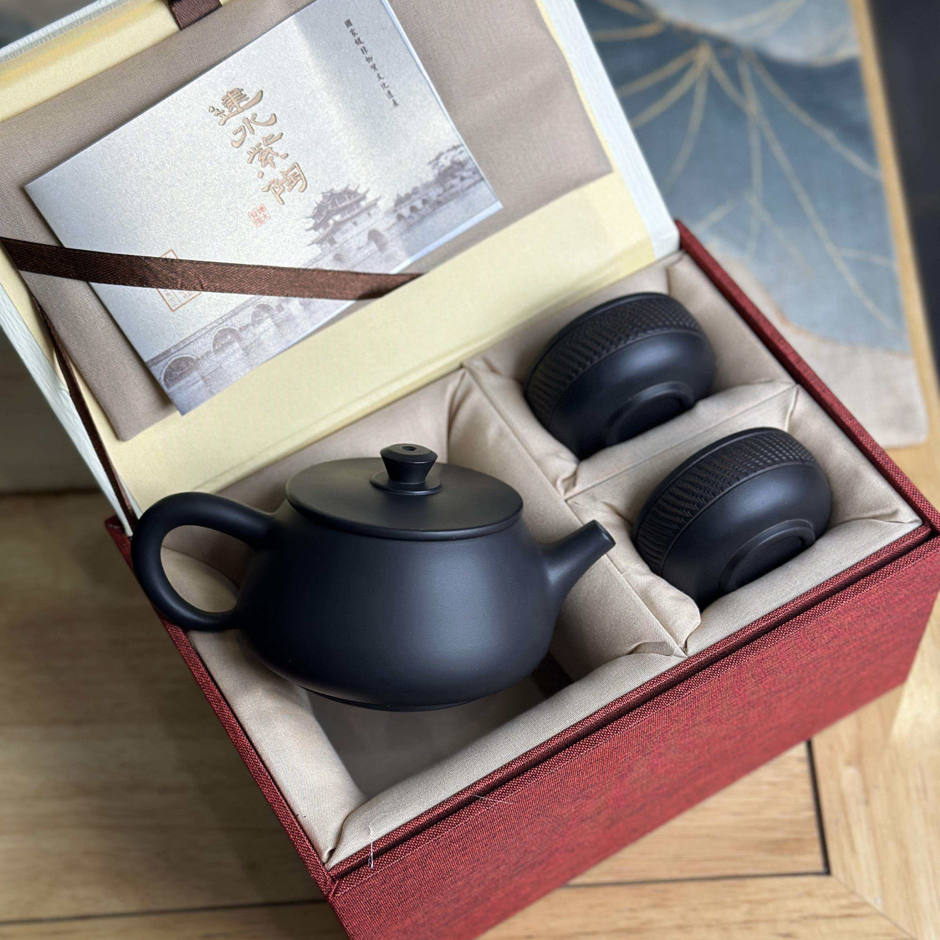 LWN2026新款茶壶瓷单南壶套紫砂茶具一人用泡茶家用装云陶建水紫