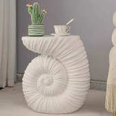 简约阳台茶几沙发床头边几客厅凳子几民宿花架北欧艺术设计奶油风