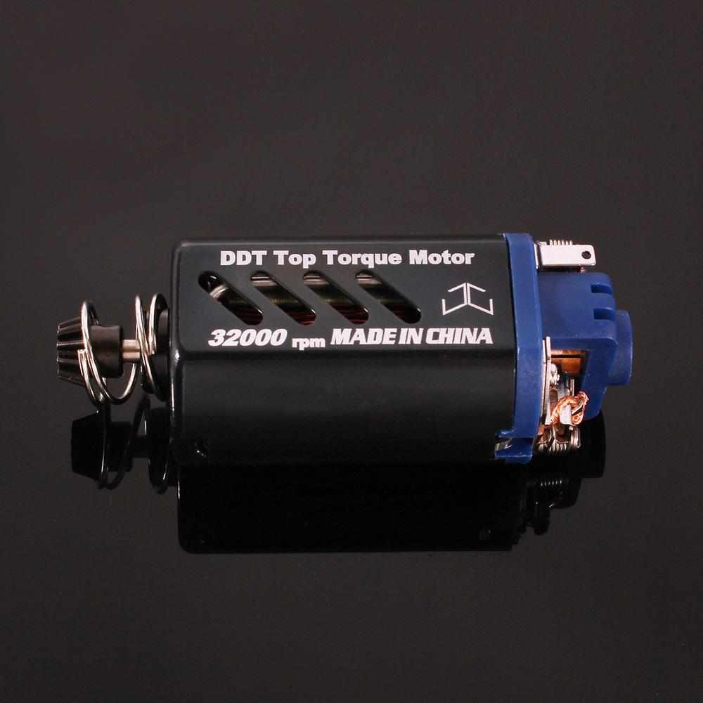 480WA高扭矩型短轴 长轴DDT火控电机直流齿轮马达11V32000转钕铁