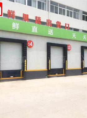 电动工业尘提门抗风隔音HUM工业房门厂装卸货冷库门无车间工升业