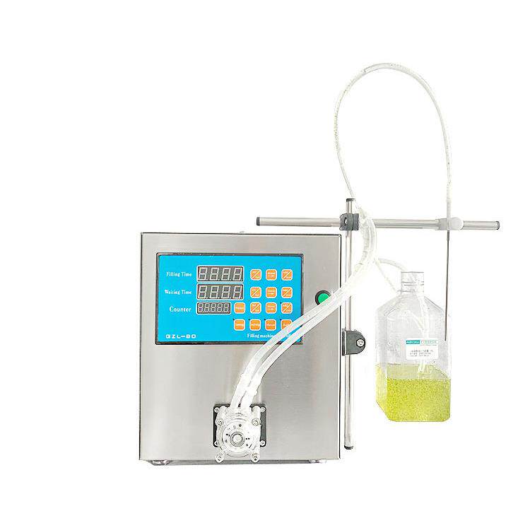 小型蠕动泵灌装机精华液精油眼药香水试用装分装机高精度伺服电机