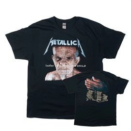 正版Metallica乐队复古vintage重金属摇滚短袖T恤y 现行美版