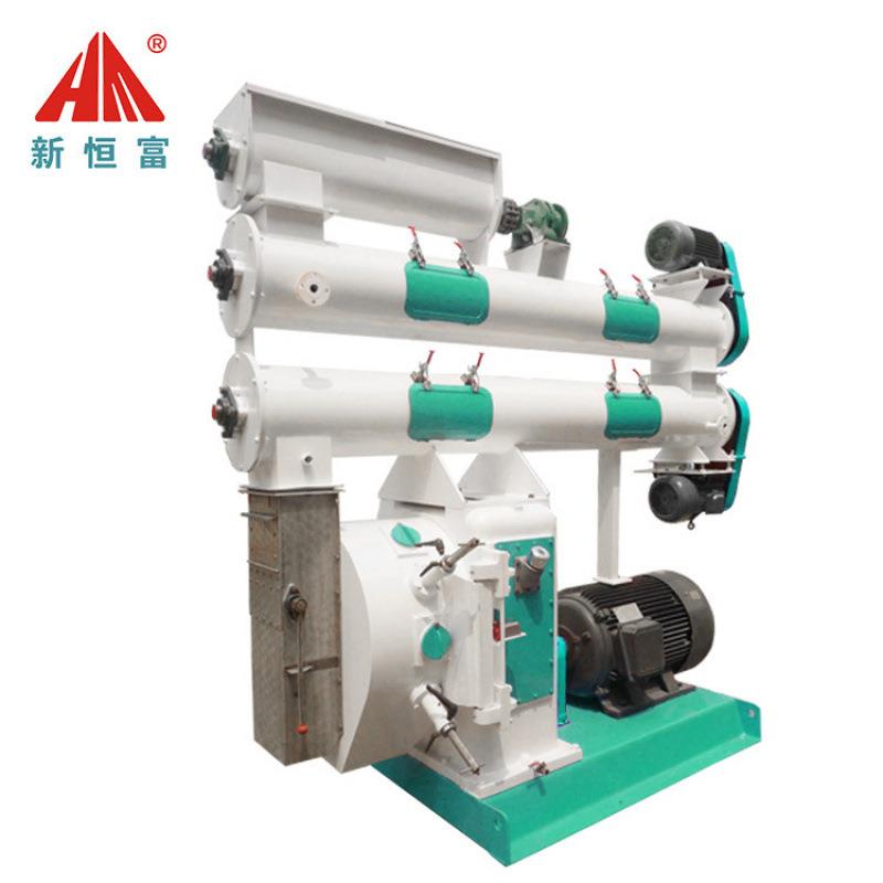 恒富机械牧草秸秆颗粒机大型养殖饲料加工设备产量高成型好