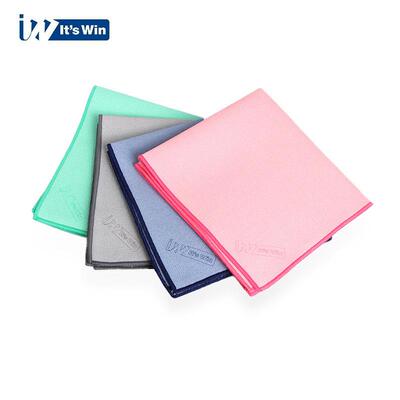 Itswin双层玻璃擦车巾洗车毛巾不掉毛吸水专用擦车抹布加厚工具