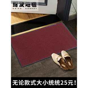 网红简易地垫卧室擦土入口大厅地毯家用除尘厨房吸水防滑垫入口门