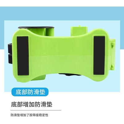 大号透明胶带切割器封箱器滚轮打包机多功能小号文具胶带座胶纸座