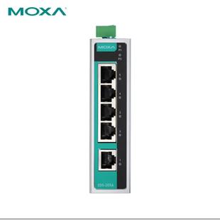 EDS 5口百兆2005 205A 非网管导轨型 ELP 摩莎工业交换机 MOXA