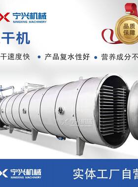 宁兴大型芒果片冻干机 芒果块真空冷冻干燥机 果蔬粉磨粉冻干设备