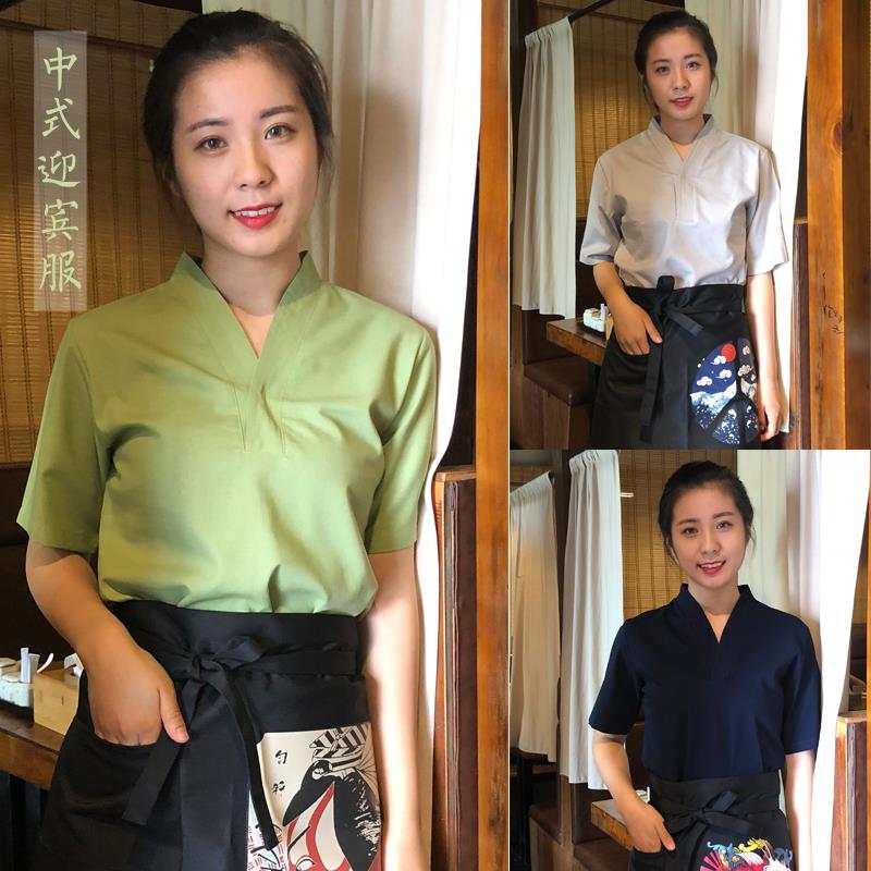 日式韩式料理服装寿司店服务员工酒店工作制服