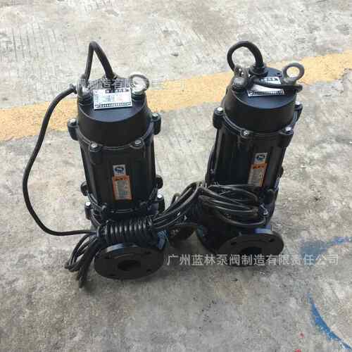污水潜水泵 无堵塞污水潜水泵 铸铁耐磨污水污物潜水排污泵