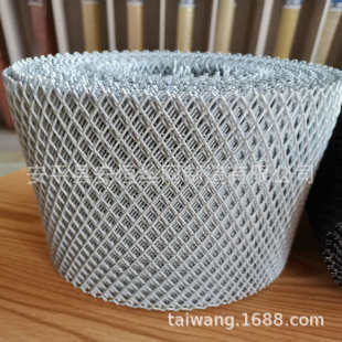 涂塑钢板网 爬宠防烫网 灯罩散热钢板网 防护铝板网孔径10 20mm