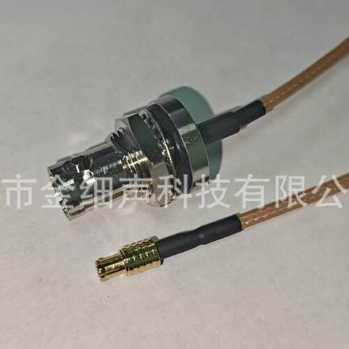 MCX弯公头 TO MCX直公头 射频同轴线RG316