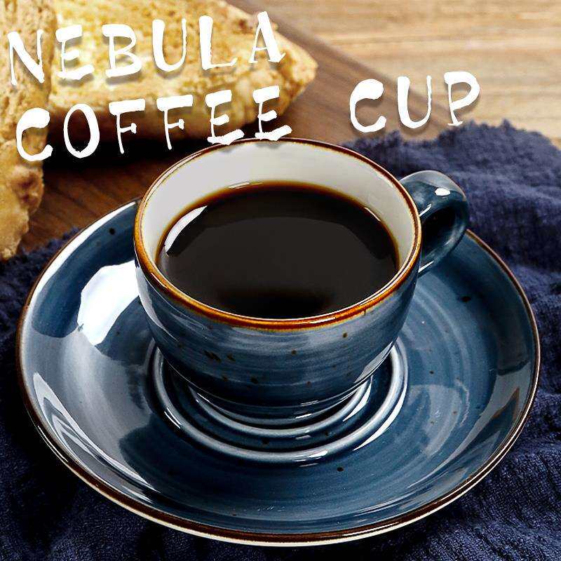 英式轻奢陶瓷咖啡杯欧式小奢华咖啡杯碟套装家用下午茶花茶杯碟子