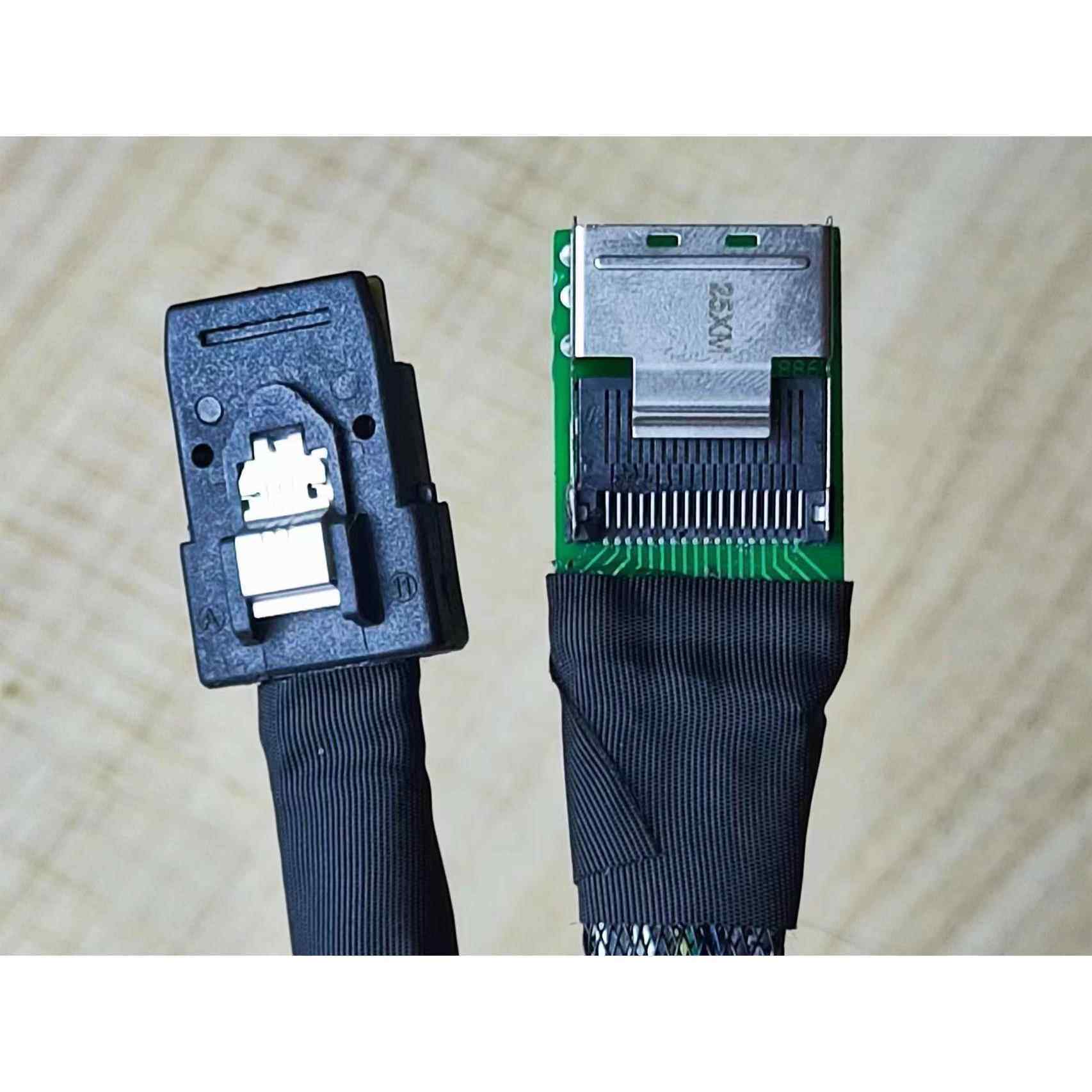 Mini SAS SFF-8087延长线 70公分测试板连接线 36P公母头数据线