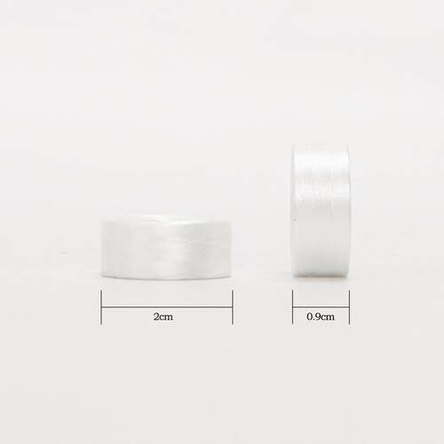 75D/2 白色无边无芯L型绣花底线 Bobbin Thread 60WT 144个一盒