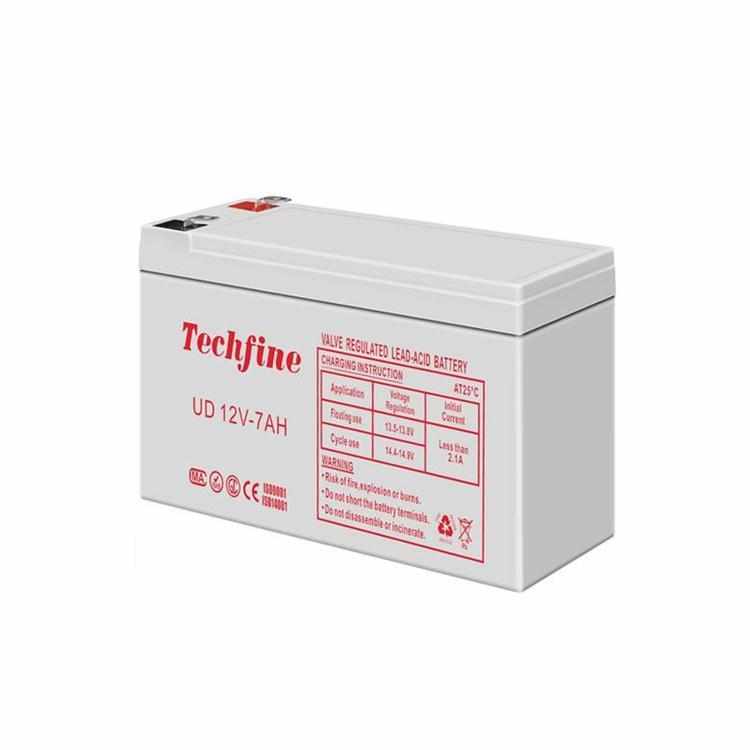 直流蓄电池泰 eps主机电梯丰ups 琪 12v7ah门禁电源techfine /屏