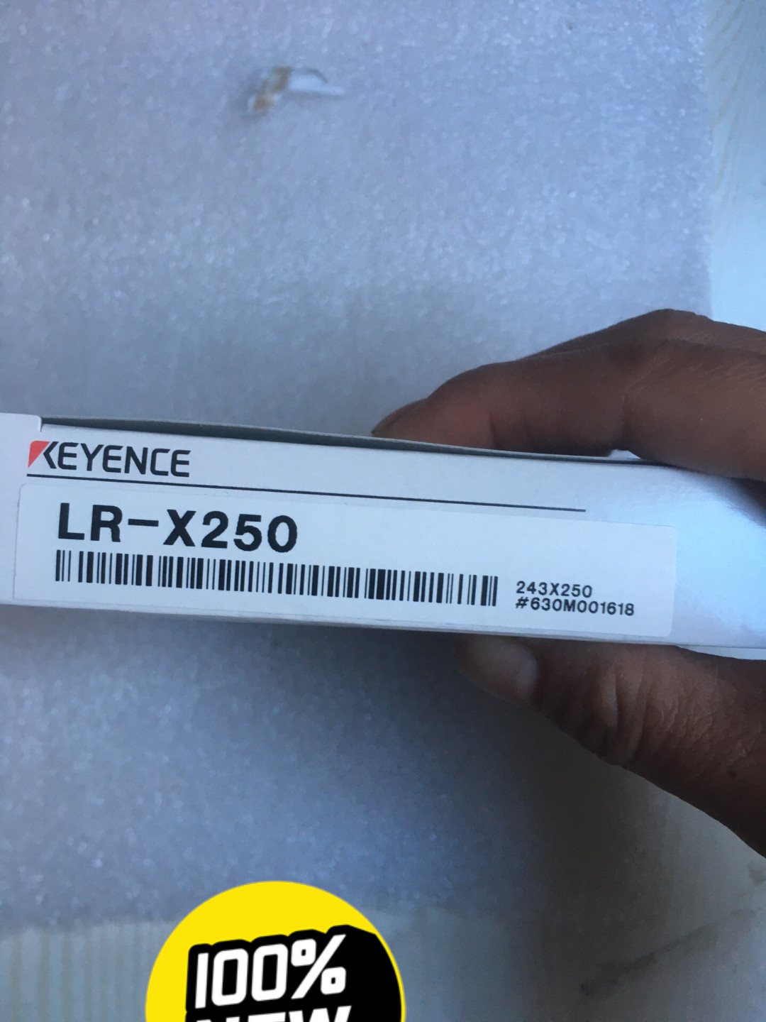 全新包装日本基恩士LR-X250内外码合一，实物图！工程余一