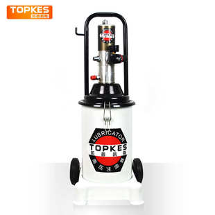 台湾拓普凯斯12L气动黄油机小型黄油泵加注机气动黄油机kg 290