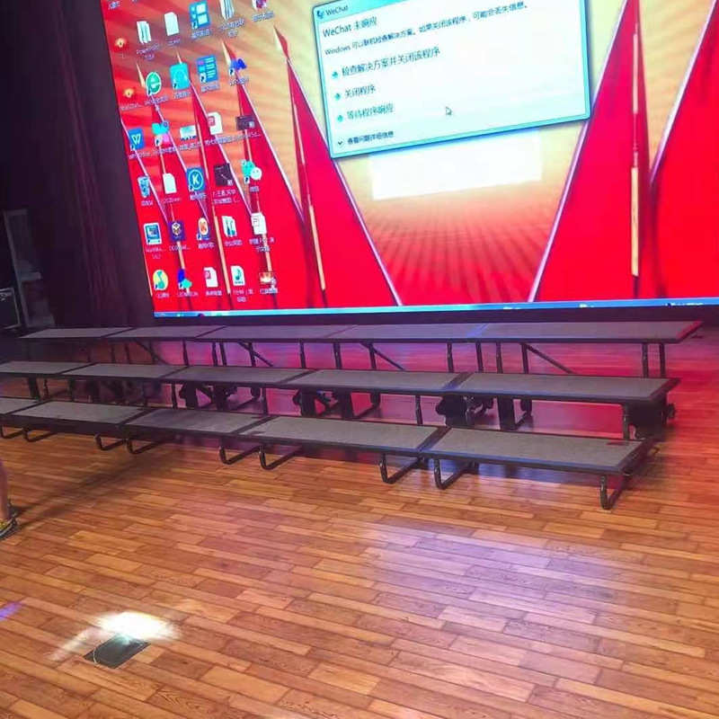合唱台阶三层可移动折叠学校活动合唱凳踏步台阶梯舞台台阶合影台